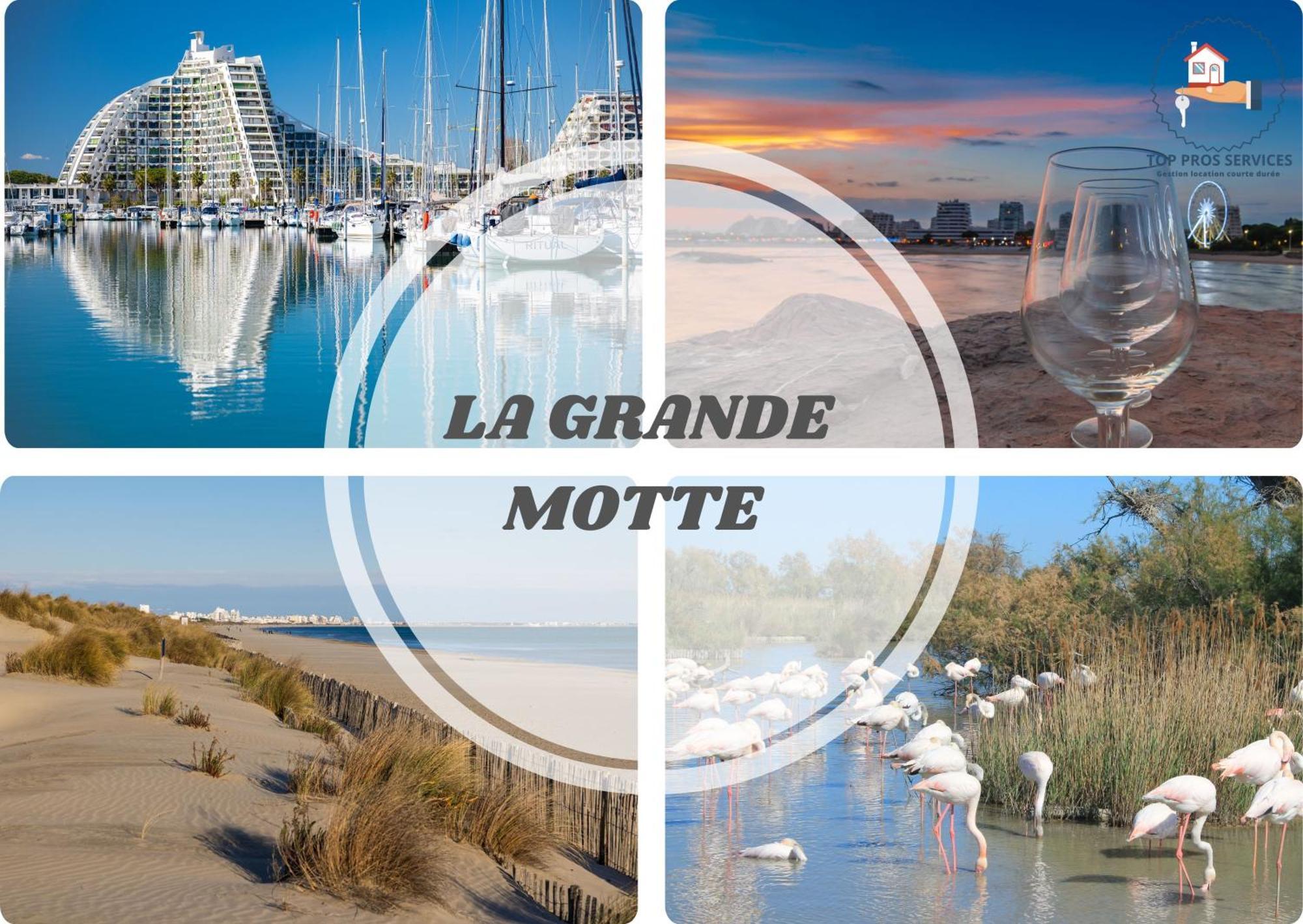 Les Marines Port 2 Min Plage Camargue- Top Pros Services Conciergerie La Grande Motte Mauguio Dış mekan fotoğraf